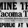 05 - Záhlaví novin The Tacoma Times z 29. ledna 1916.